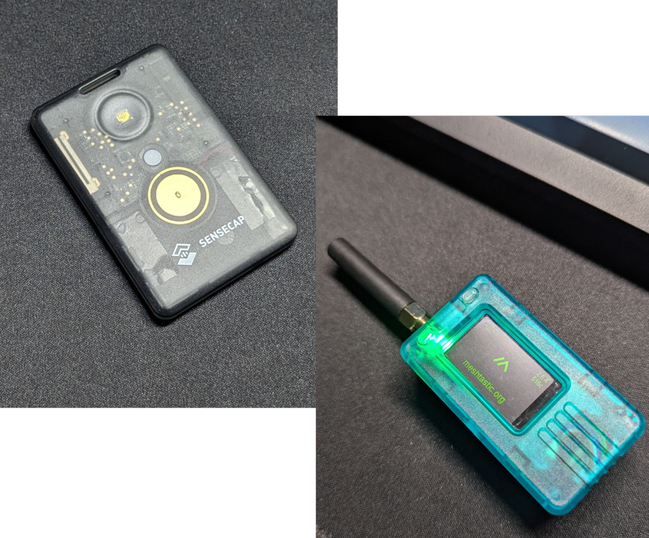 SenseCAP T1000E and Heltec T114