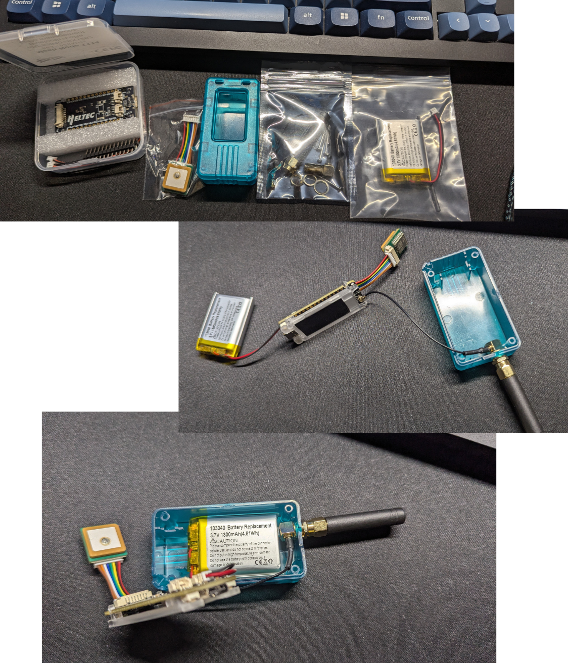 Heltec T114 assembly