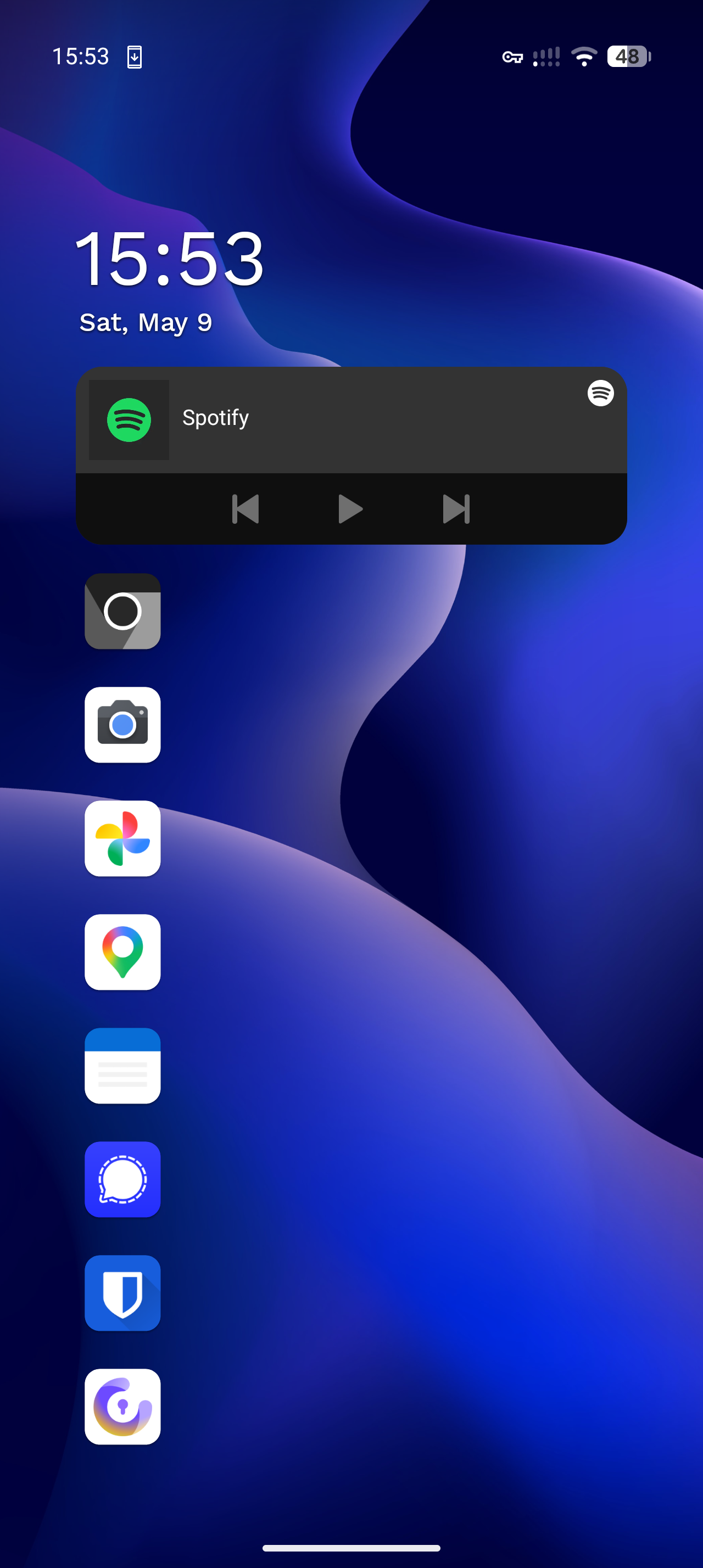 Niagara home screen